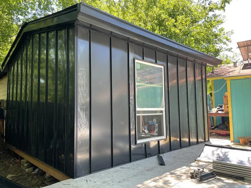 Black standing seam metal wall panels for Roof Inspection in Pottstown